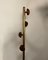 Mid-Century Style Teak and Brass Coat Stand 7