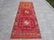 Vintage Red Wool Rug, 1960 1