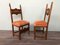 Renaissance Style Carved Walnut Chairs, 1900s, Set of 2 1