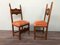 Renaissance Style Carved Walnut Chairs, 1900s, Set of 2, Image 1
