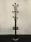 Italian Space Age Chrome and Carrera Marble Coat Stand by Steve Evans, 1960s, Image 1