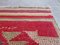 Red & Green Runner Rug, 1960s 8