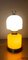 Space Age Yellow and White Skittle Lamp 2