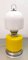 Space Age Yellow and White Skittle Lamp 7