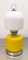 Space Age Yellow and White Skittle Lamp, Image 7