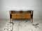 Italienisches Sideboard aus Holz, Wurzelholz & Messing, 1950er 1