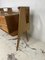 Italienisches Sideboard aus Holz, Wurzelholz & Messing, 1950er 5