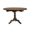 Oval Wooden Dining Table, 1960s, Image 1