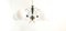 Sputnik Ceiling Light with White Spheres 7