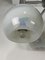Lámpara de araña de 5 luces con estructura de metal cromado y esferas de cristal de Murano de Ettore Fantasia and Gino Poli para Sotis, años 60, Imagen 7
