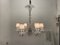 Large Art Deco Murano Glass Chandelier, 1940s 8