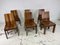 Maxello Esszimmerstühle aus Holz von Enzo Berti für Platto, 1980er, 6 . Set 1