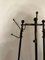 Late Bauhaus Industrial Brass and Cast Iron Coat Rack, 1930s 4