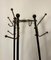 Late Bauhaus Industrial Brass and Cast Iron Coat Rack, 1930s 5