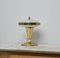 Lámpara de mesa italiana de latón, años 50, Imagen 1