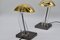 Brass and Acrylic Glass Table Lamps, France, 1960s, Set of 2 15