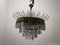 Bronze & Crystal Pendant Light, 1940s, Image 7