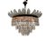 Bronze & Crystal Pendant Light, 1940s 1