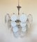 Glass Disc Ceiling Light from Vistosi, 1960s 5