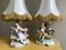 Lampes de Bureau Style Dresde Romantique en Porcelaine par Capodimonte, Italie, 1930s, Set de 2 4