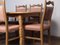 Danish Oak Dining Chairs attributed to Henning Kjærnulf, 1960s, Set of 6 5