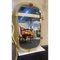 Espejo de pared Torciglione de cristal de Murano dorado de Simoeng, Imagen 1