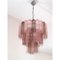 Fume and Pink Tronchi Murano Glass Chandelier by Simoeng, Image 7