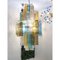 Multicolored Squared Murano Glass Chandelier by Simoeng 9