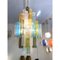 Lámpara de araña cuadrada de cristal de Murano multicolor de Simoeng, Imagen 10
