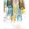 Multicolored Squared Murano Glass Chandelier by Simoeng, Image 3