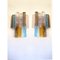 Multicolored Squared Murano Glass Wall Sconces, Set of 2, Set of 2 5