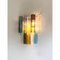 Apliques de pared de cristal de Murano cuadrados multicolores, Juego de 2, Juego de 2, Imagen 7