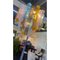 Lámpara de araña cuadrada de cristal de Murano multicolor de Simoeng, Imagen 7