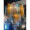 Multicolored Squared Murano Glass Chandelier by Simoeng 2