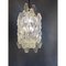 Champagne Poliedro Murano Glass Chandeliers by Simoeng, Set of 2 7