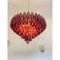 Violet Poliedri Murano Glass Chandelier by Simoeng, Image 9