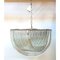 Hexagonal Bundled Triedro Murano Glass Chandelier by Simoeng, Image 4