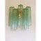 Appliques Murales Tronchi Vert en Verre de Murano par Simoeng, Set de 2 5