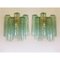 Green Tronchi Murano Glass Wall Sconces by Simoeng, Set of 2 4