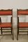 Art Deco Folding Chairs, 1950s, Set of 4 9