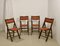 Chaises Pliantes Art Déco, 1950s, Set de 4 8