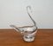 Vintage Art Glass Swan-Shaped Bowl Vase 12