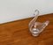 Vintage Art Glass Swan-Shaped Bowl Vase 9