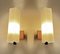 Vintage Danish Modern Sconces, 1960s, Set of 2 2