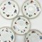 Italian Hand Painted Porcelain Coffee Cups and Saucers by Richard Ginori, Set of 10, Image 6