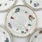 Italian Hand Painted Porcelain Coffee Cups and Saucers by Richard Ginori, Set of 10, Image 9