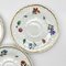 Italian Hand Painted Porcelain Coffee Cups and Saucers by Richard Ginori, Set of 10, Image 10