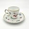 Italian Hand Painted Porcelain Coffee Cups and Saucers by Richard Ginori, Set of 10 1