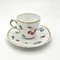 Italian Hand Painted Porcelain Coffee Cups and Saucers by Richard Ginori, Set of 10, Image 1