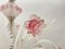 Large Venetian Pink Blossom Chandelier, 1960s 13